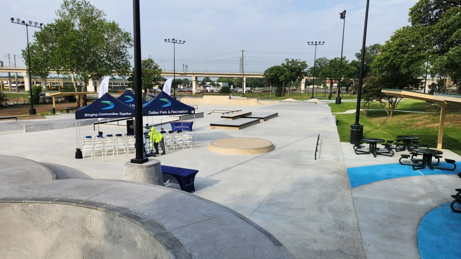 Before the grand opening began