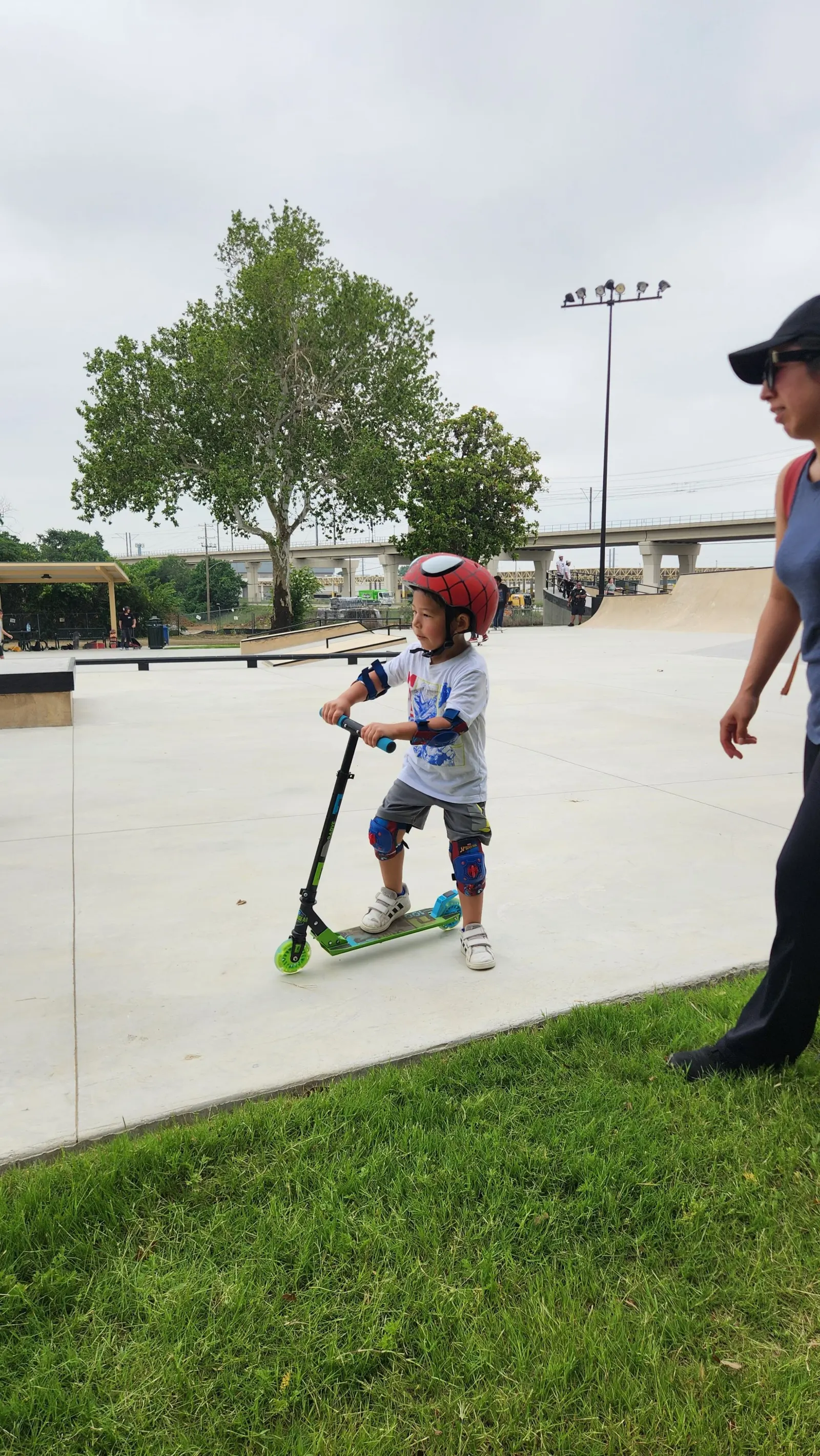 The little ones were loving it just as much