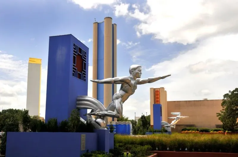 Fair Park in Dallas, TX is an Art Deco masterpiece