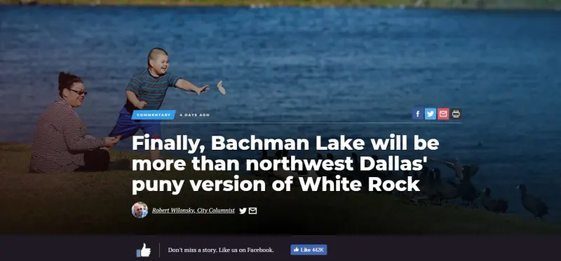 Dallas Morning News Headline