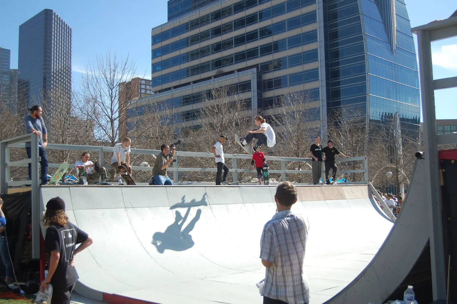 Downtown Dallas Skateboarding
