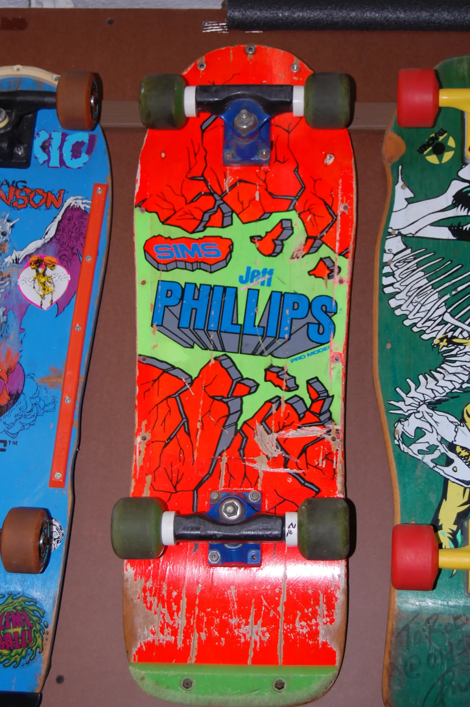 Jeff Phillips SIMS Skateboard