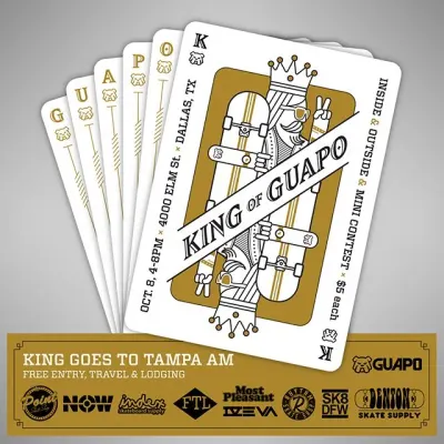 King of Guapo Graphic courtesy Guapo Skateboards