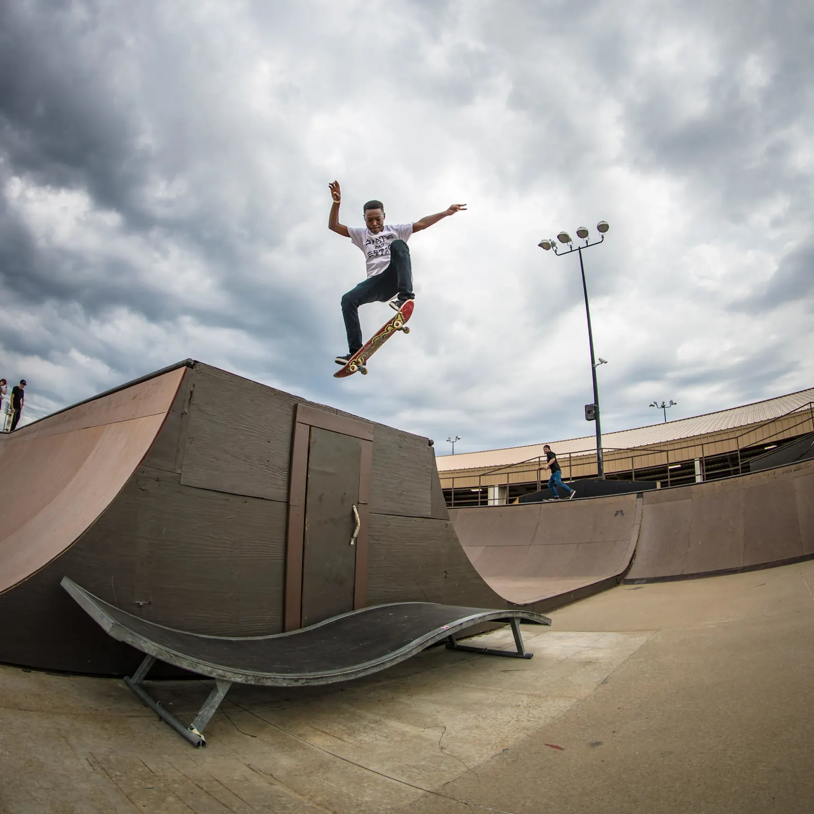 Skater Xavier PInckney, Photo by Chadwick Rollins
