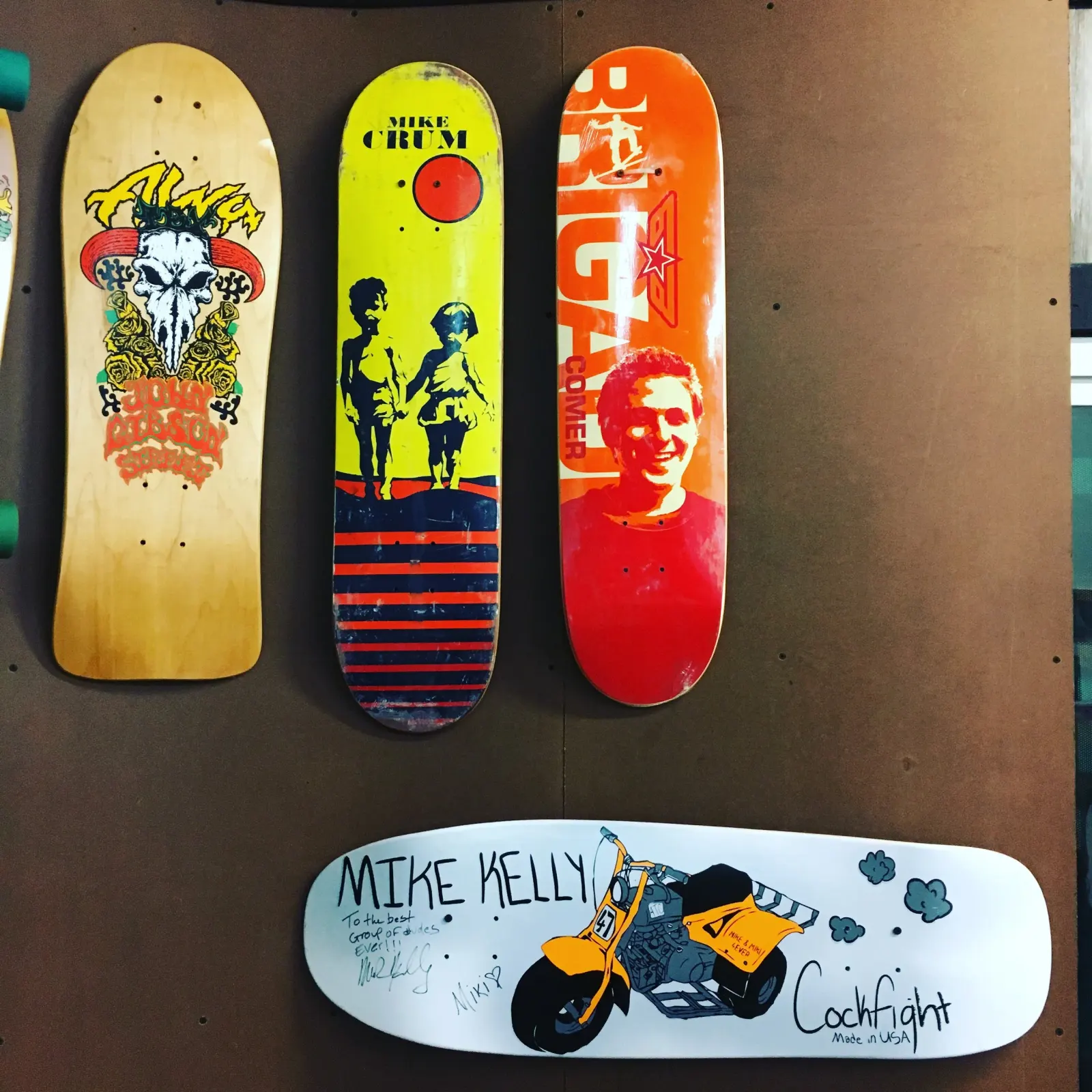 Texas Skate Legends at the Texas Skateboard Museum, photo by Tracy Weller